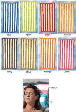 Cabana Stripe Beach Towels