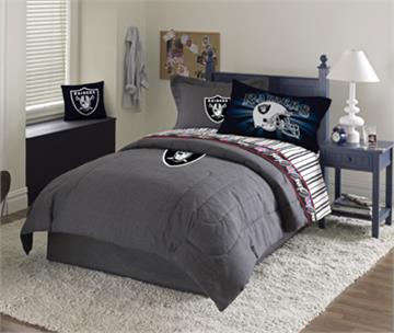 OAKLAND RAIDERS  Denim Bedding Accessories | By DomesticBin