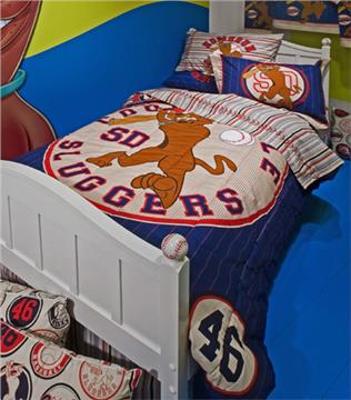 SCOOBY BASEBALL Kids Bedding for Boys Bedskirt