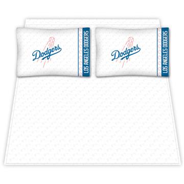 Los Angeles Dodgers Microfiber Sheet Sets &amp; Extra Pillowcases | By DomesticBin