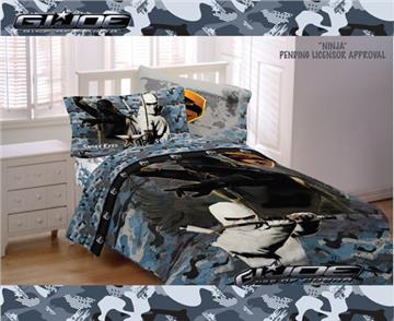 GI JOE Ninja Bedding for Boys