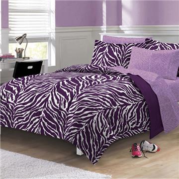 Zebra Purple Bed In A Bag-CHF | By DomesticBin