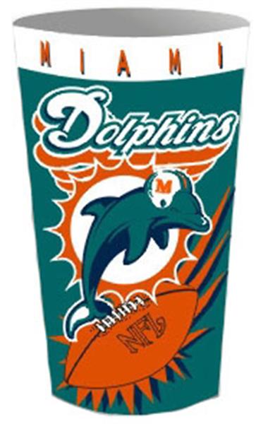 Miami Dolphins Wastebasket